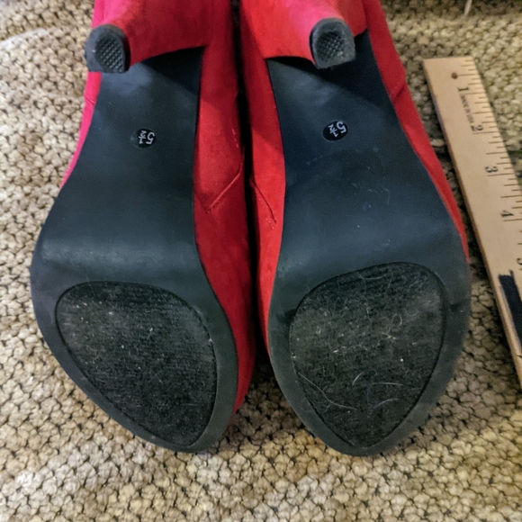 Women's suede boots - Picture 6 of 6